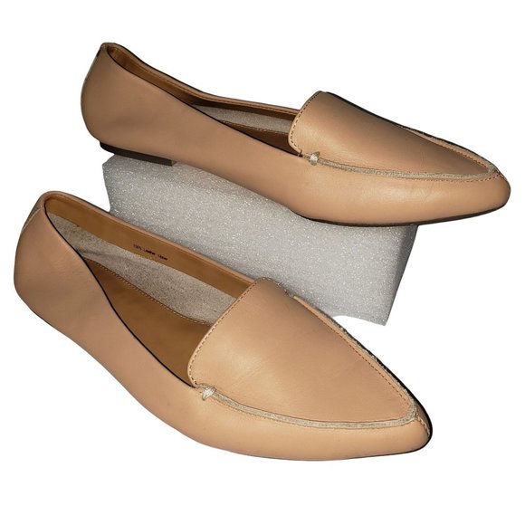 J. Crew Shoes - J. Crew 100% Leather Slip On Shoes Women's Size 7